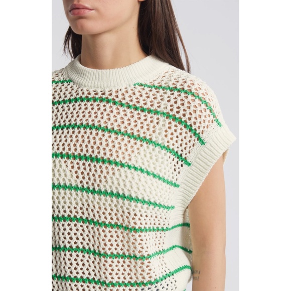 Madewell Stripe Open Stitch Sweater - Picture 6 of 6